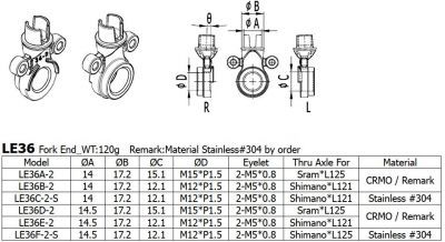 Through axle 