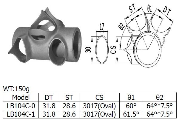 LB104C B.B. Shell