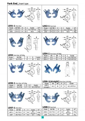 Fork End_Insert type