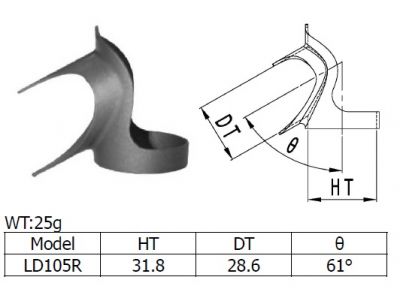 LD105R Down Lug