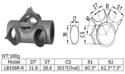 LB106R-8 B.B. Shell